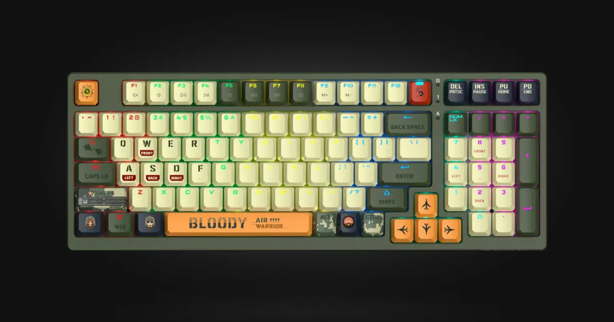 A4Tech Bloody S98 ゲーミングキーボード