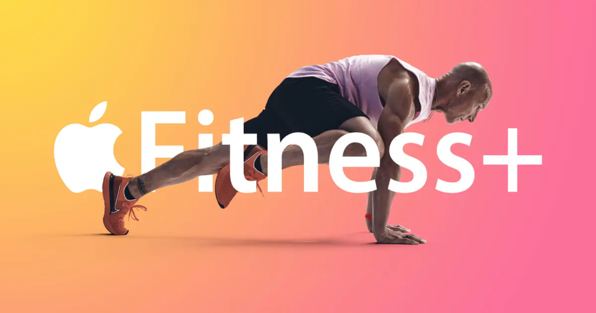 Apple Fitness+ app connected with Apple Watch