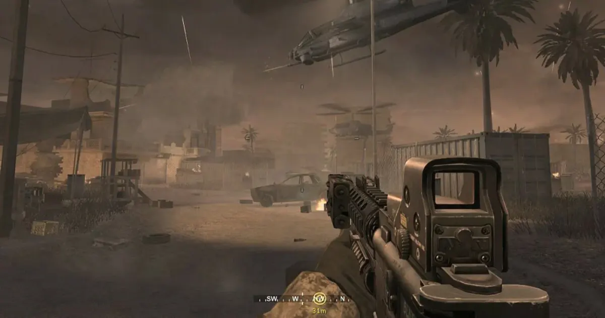 Modern Warfare 2007 featuring Captain Price and Soap