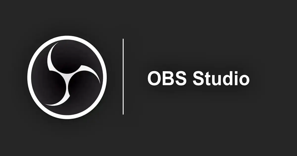 Interface d'OBS Studio sur un ordinateur
