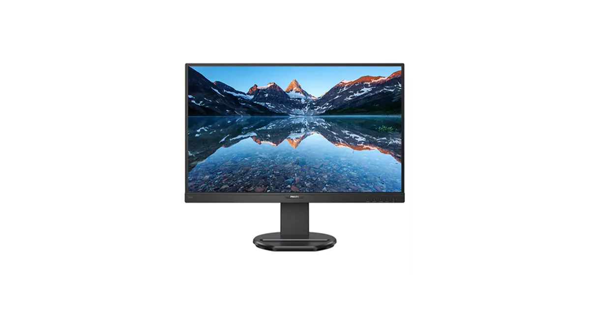 Monitor Philips 278B1 de 27 polegadas, tela IPS 4K para uso profissional e escritório
