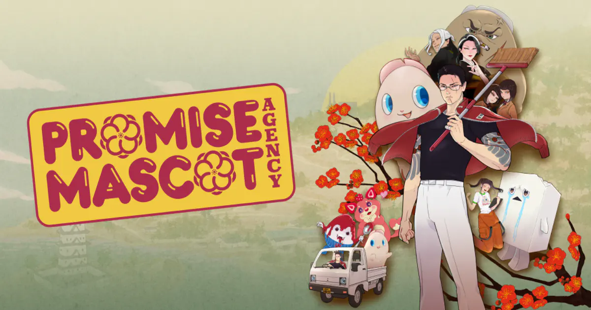 Estética japonesa e personagens carismáticos em Promise Mascot Agency