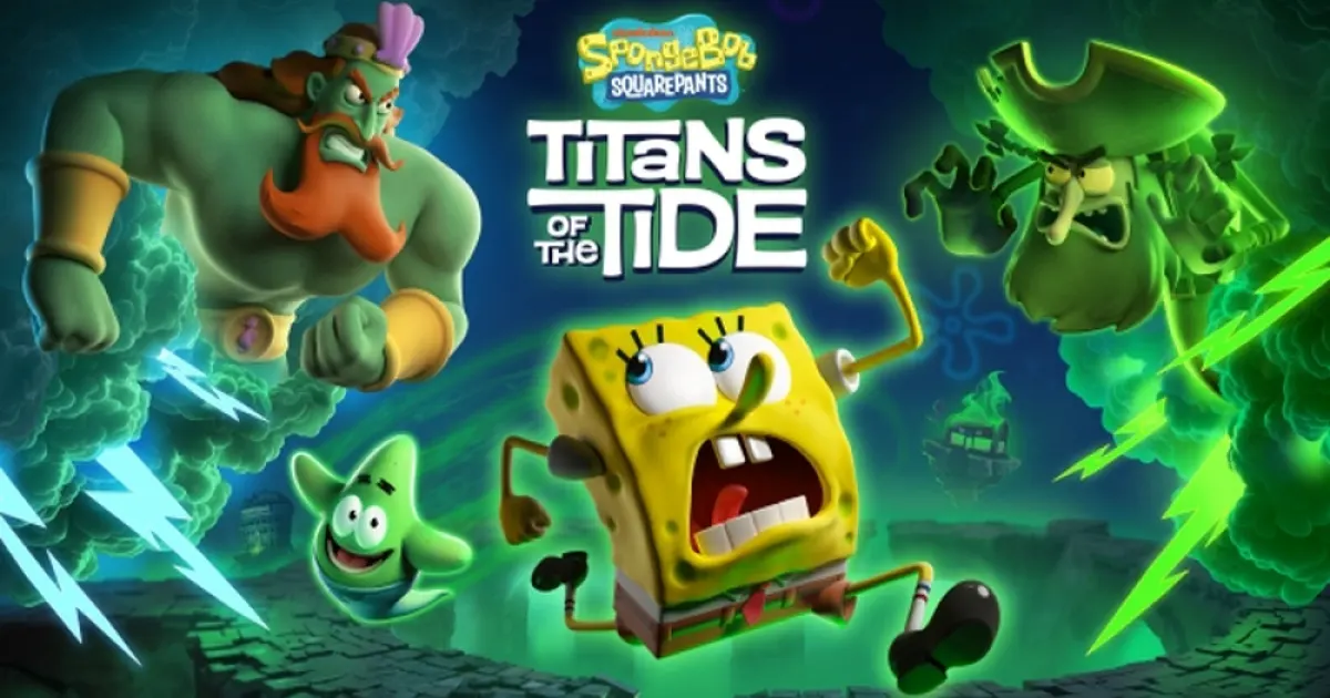 SpongeBob et ses amis dans une aventure colorée