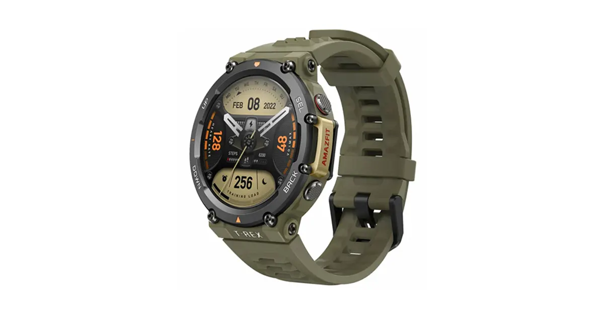 Amazfit T-Rex Ultra 2 rugged outdoor smartwatch