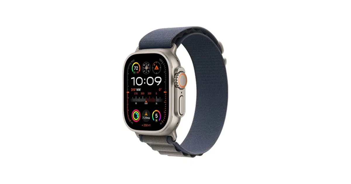 Apple Watch Ultra 2 in titanium case