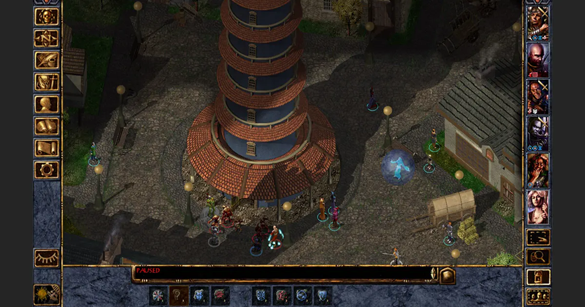 Baldur's Gate: Enhanced Edition promotional art