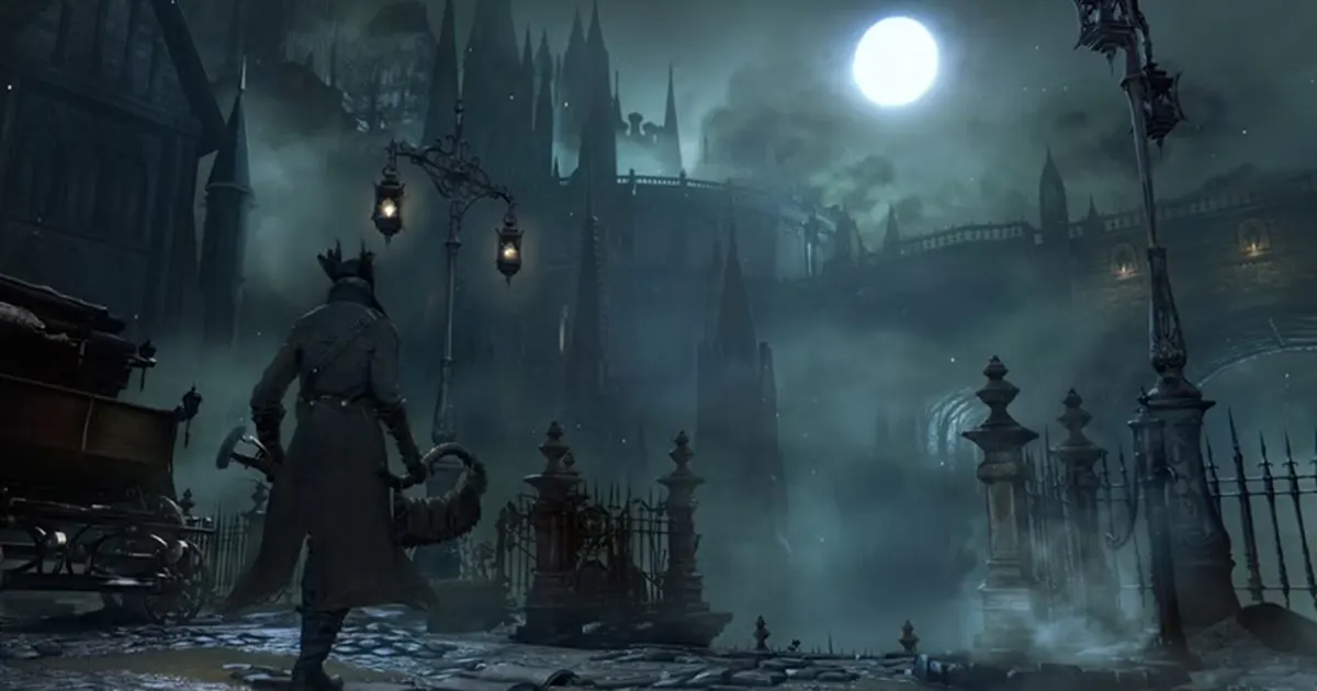 Bloodborne (2015) - готическое приключение от FromSoftware