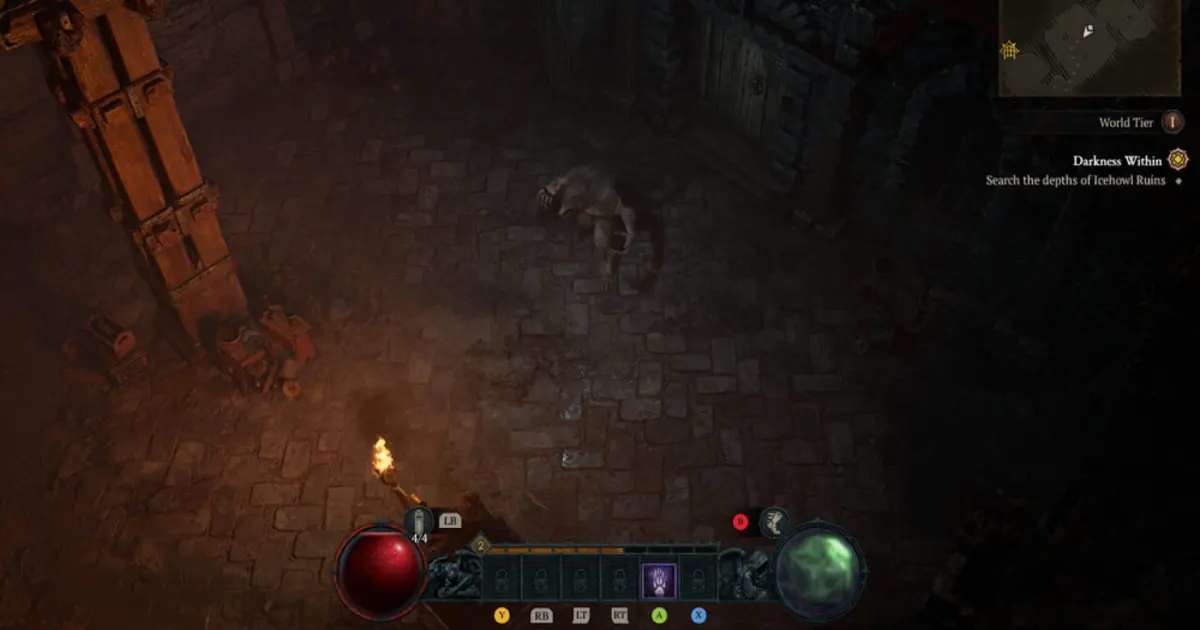 Image de Diablo IV (2023), ambiance sombre et réaliste