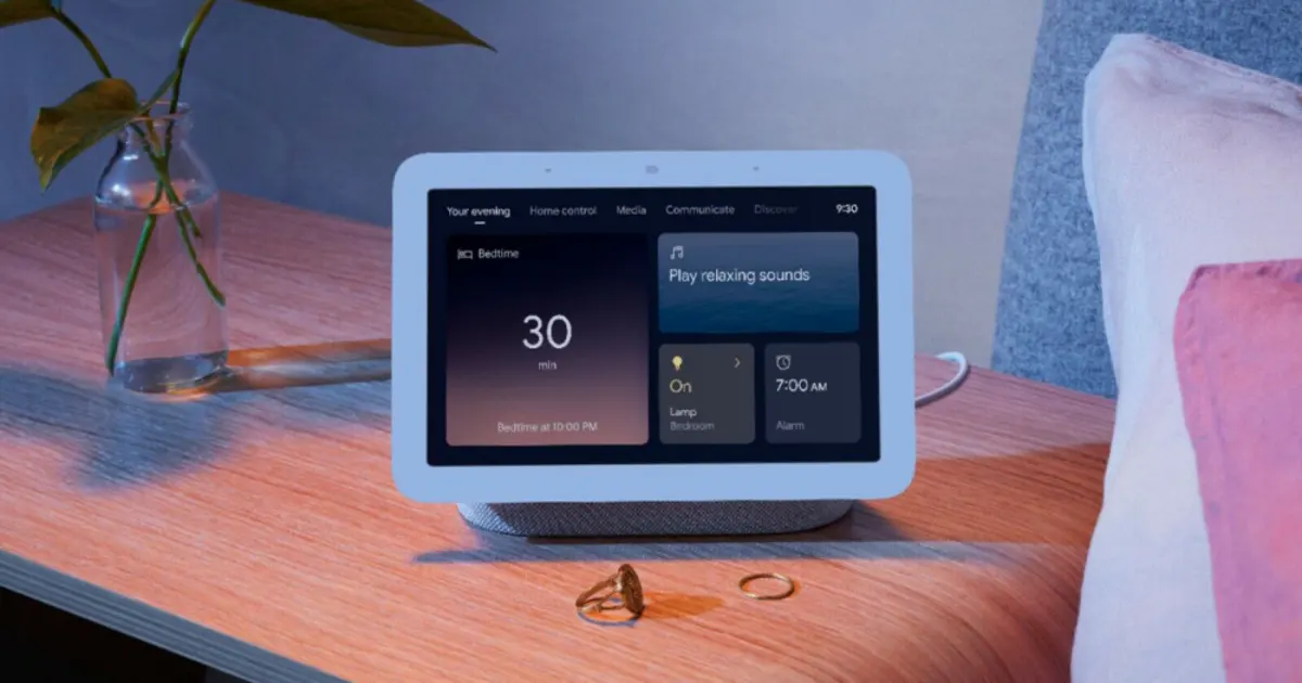 Google Nest Hub Max 2 smart display for home automation
