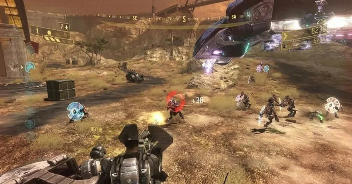 Affiche de Halo 3: ODST, spin-off au ton noir sorti en 2009