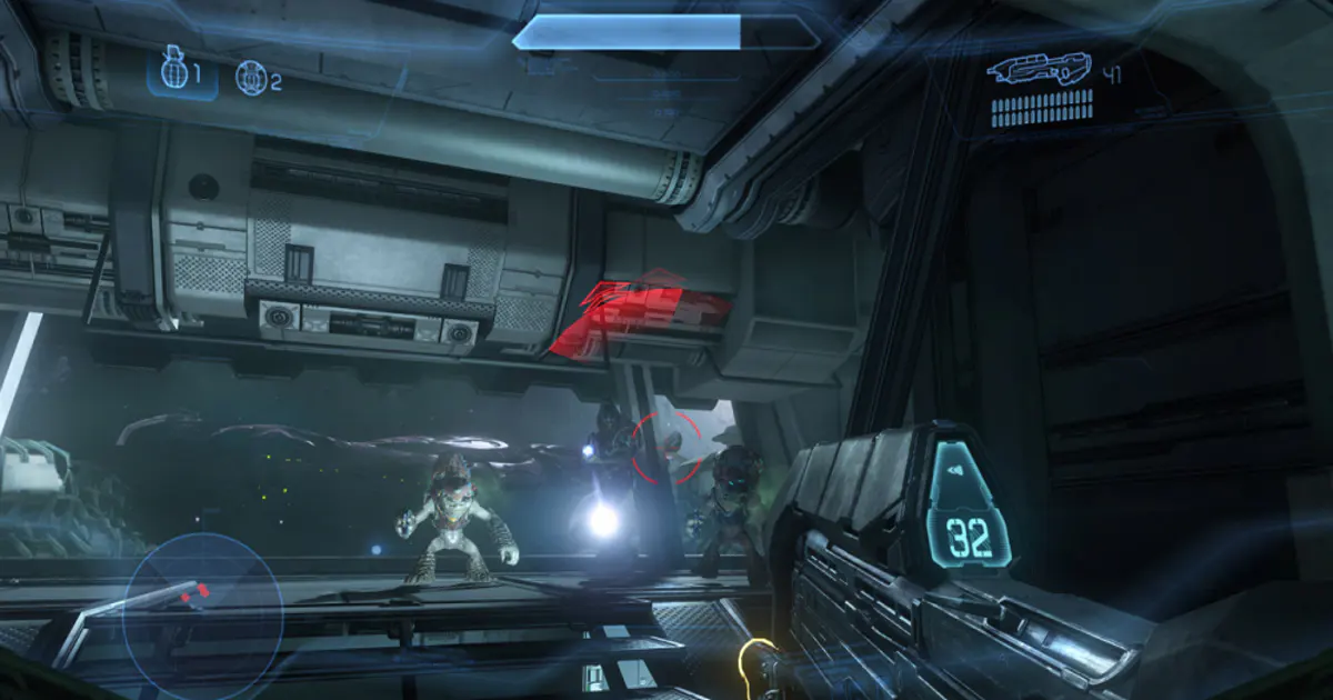 Artwork de Halo 4, marquant le début de l'ère 343 Industries en 2012