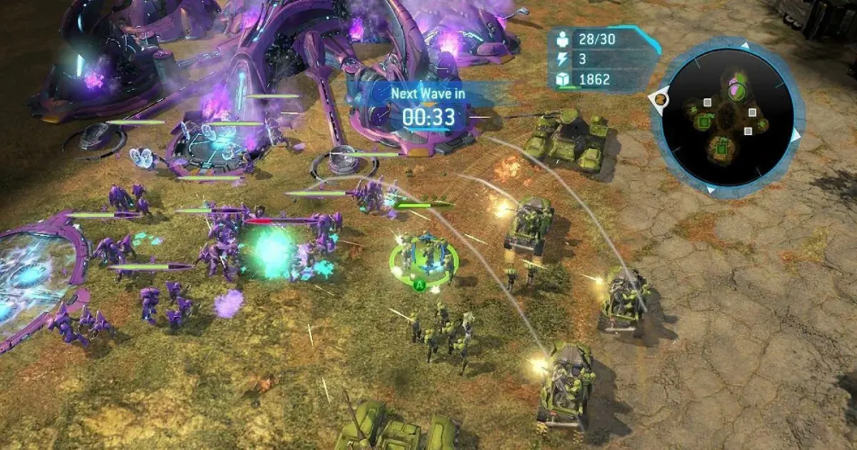 Visuel de Halo Wars, le spin-off stratégie en temps réel sorti en 2009