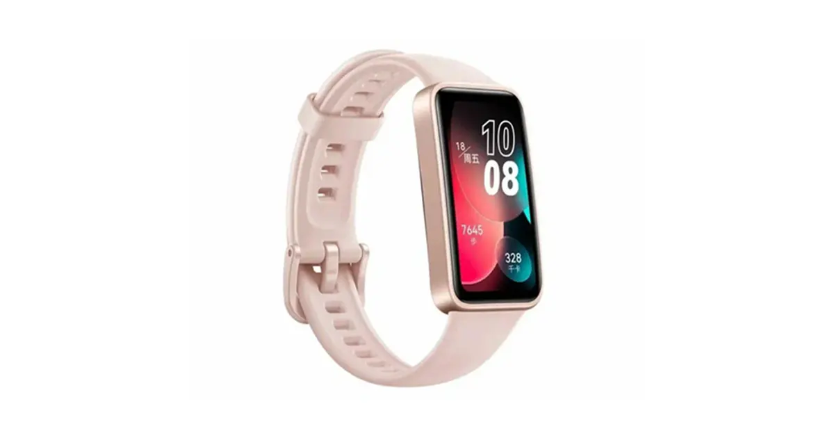 Honor Band 8 with AMOLED display and stylish design