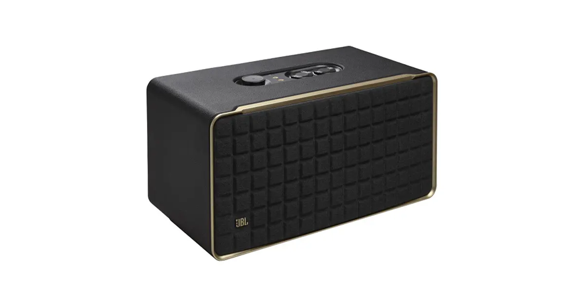 JBL Authentics 500 smart speaker with retro design and powerful audio