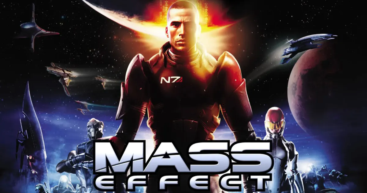 Commander Shepard and the Normandy crew from Mass Effect (2007)