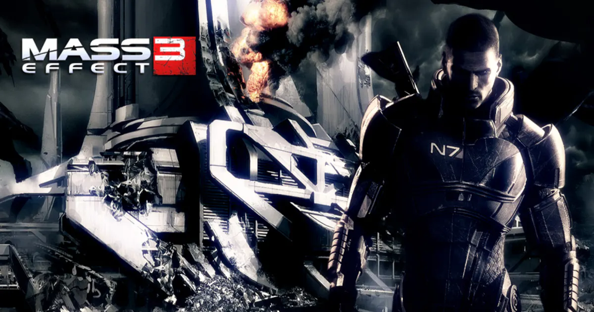 Epic battle scenes from Mass Effect 3 (2012)