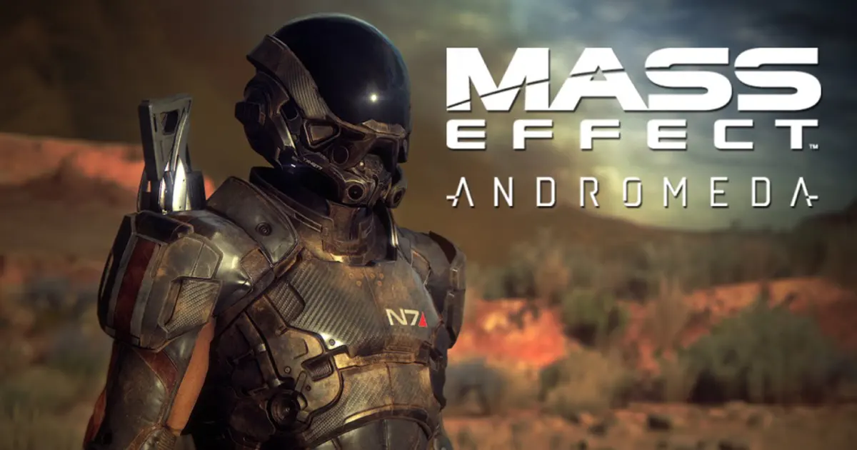 Ryder and the Nomad in Mass Effect: Andromeda (2017)