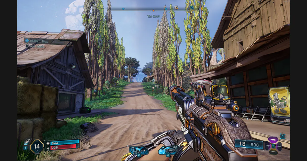 Borderlands 4（2025）のゲームスクリーンショット。新惑星カイロスと未来的なデザイン