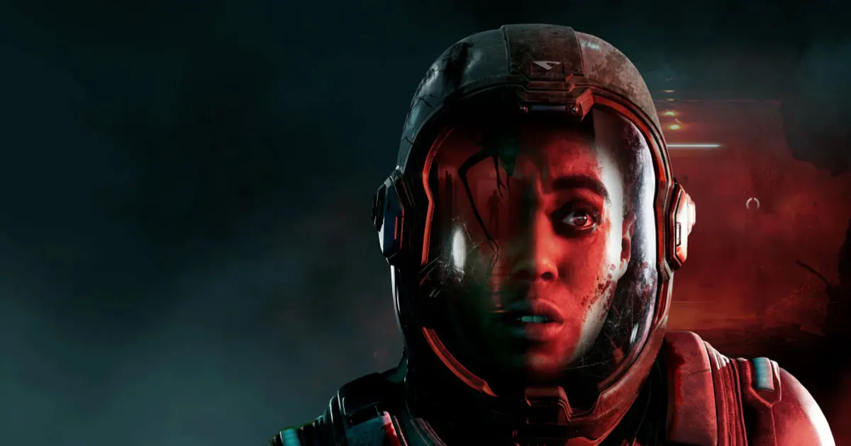 Постер игры Directive 8020 - мрачная научная фантастика с элементами хоррора