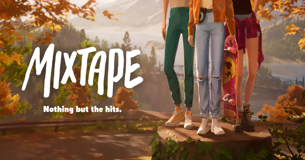 Постер игры Mixtape - атмосферная сюжетная игра о воспоминаниях и музыке