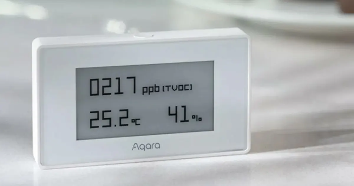 Aqara TVOC Air Quality Monitor - smart sensor for volatile organic compounds