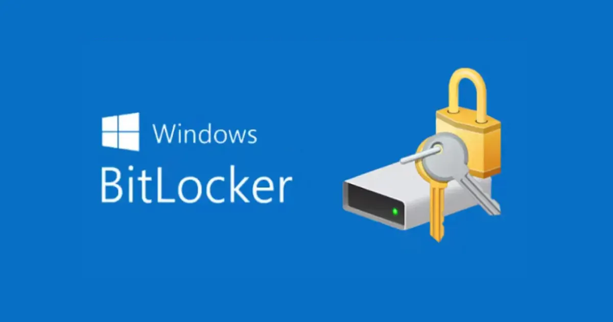 BitLocker disk encryption in Windows interface