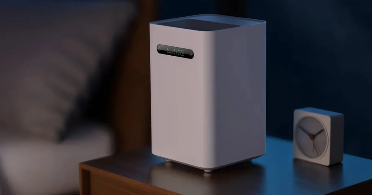 Smartmi Evaporative Humidifier 2 - evaporative humidifier in a modern home
