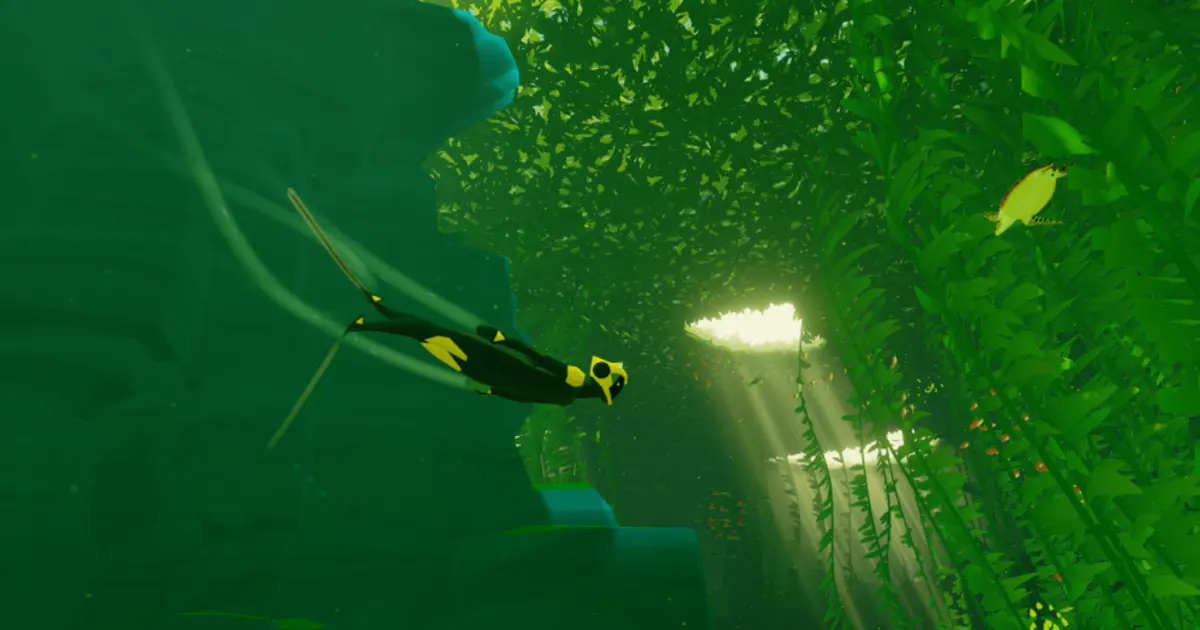 Abzû underwater exploration and marine life