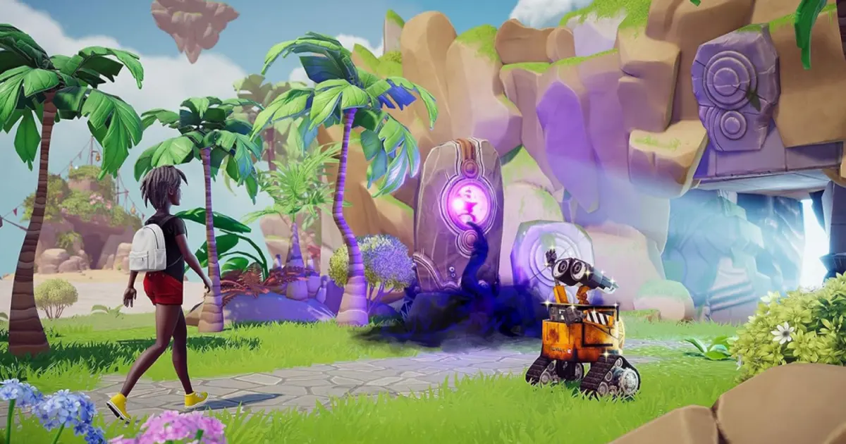 Disney Dreamlight Valley with animated characters