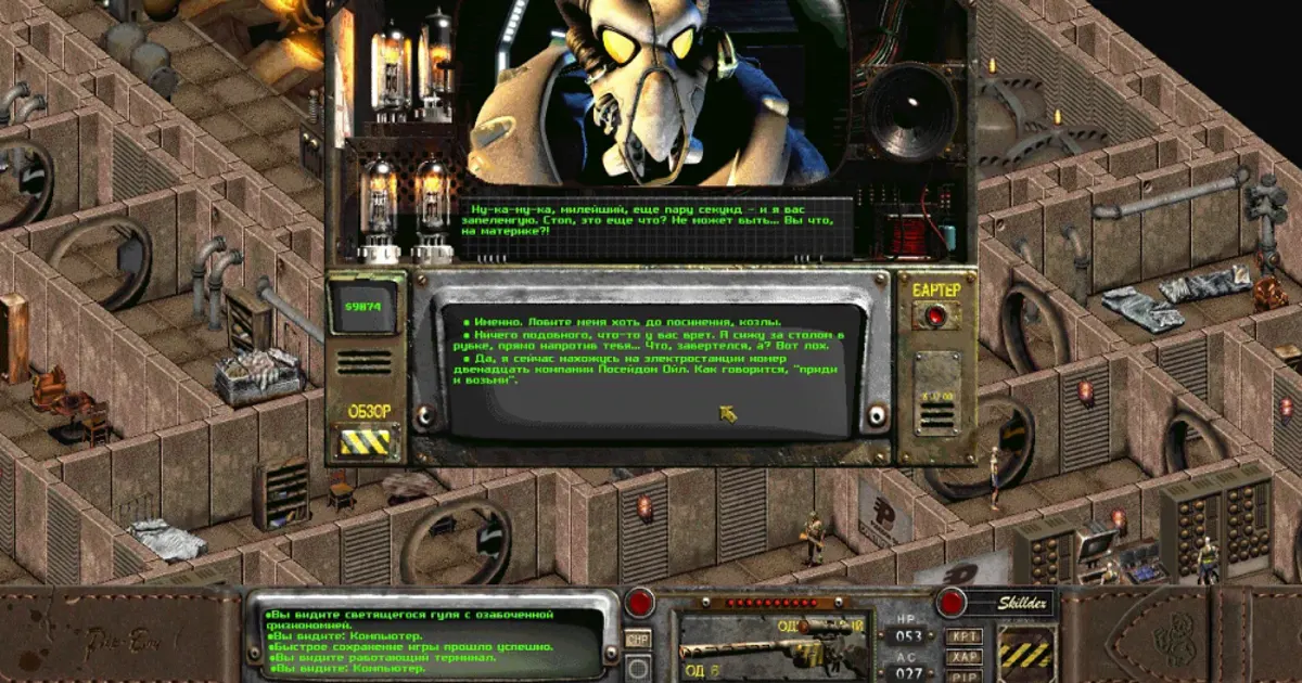 Fallout 2 - classic isometric post-apocalyptic RPG