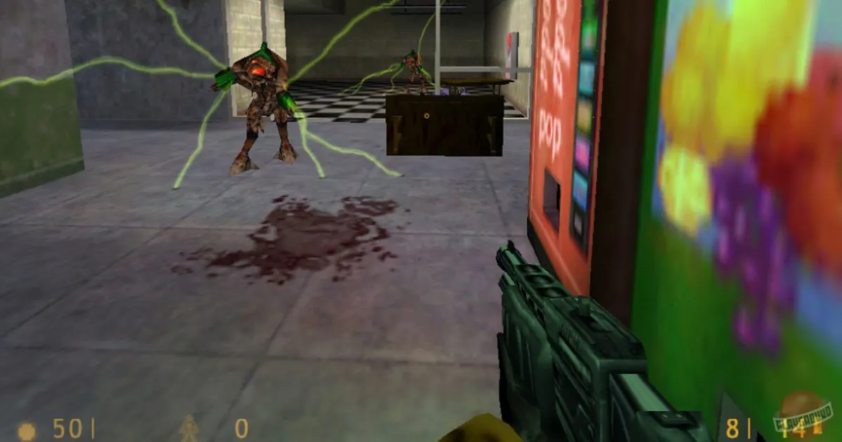 Half-Life - iconic first-person shooter gameplay