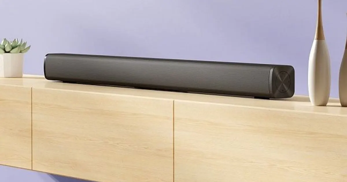 Xiaomi Redmi Soundbar 2026, a compact minimalist soundbar for small rooms