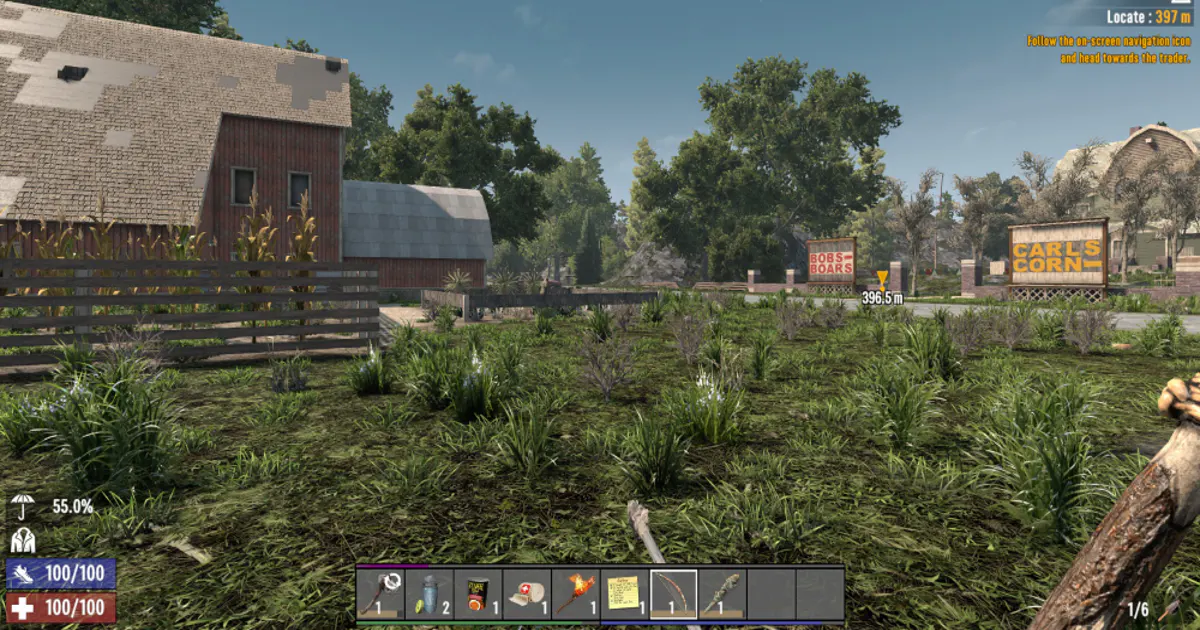 Players defending a base from a zombie horde in 7 Days to Die