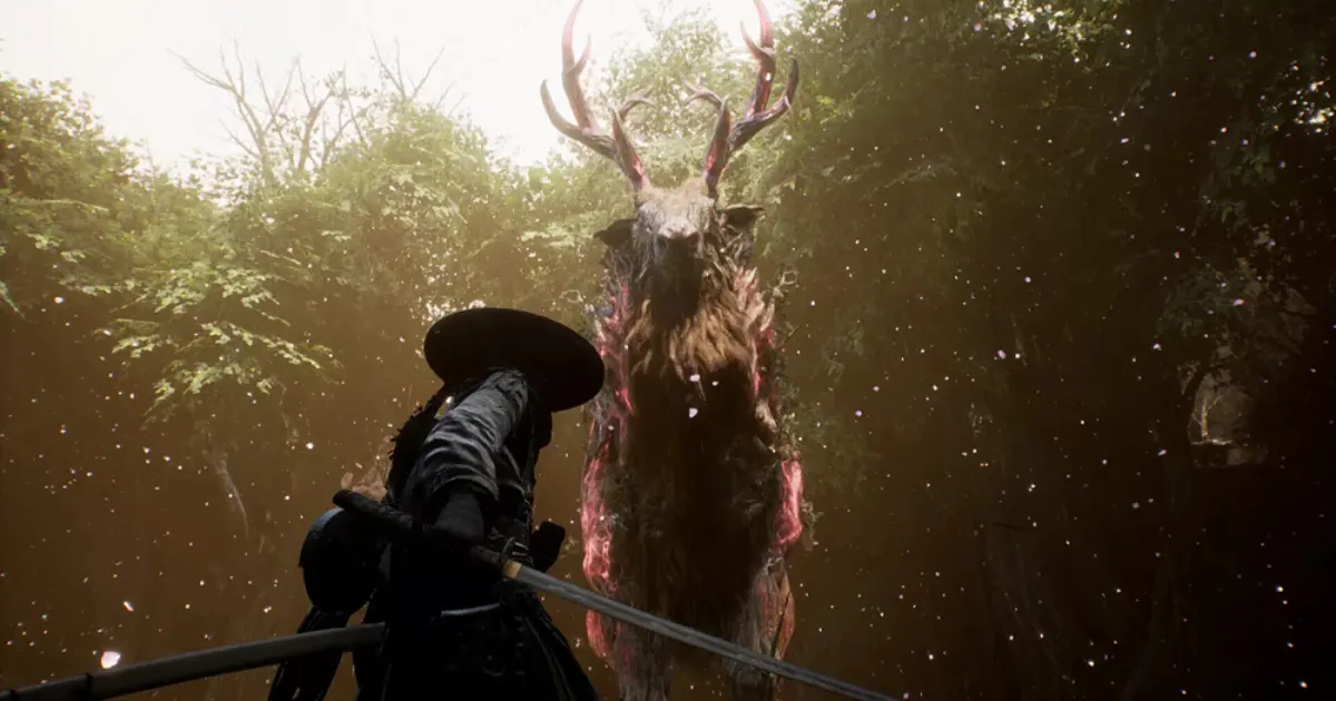 Beast of Reincarnation game art with dark eastern fantasy setting