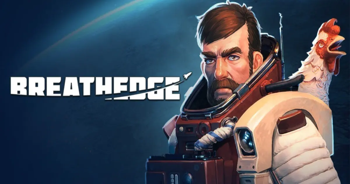 Breathedge 2 game art featuring comedic survival in open space