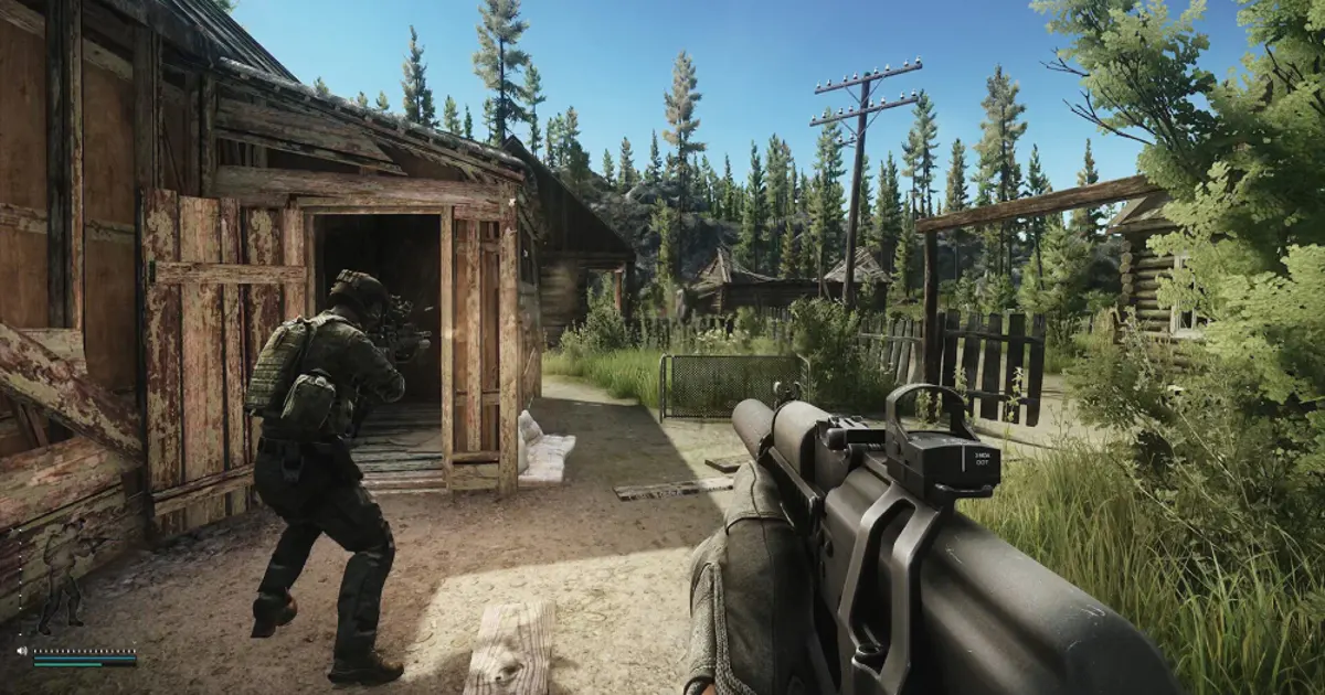 Escape from Tarkov with detailed weapon and ammo mechanics
