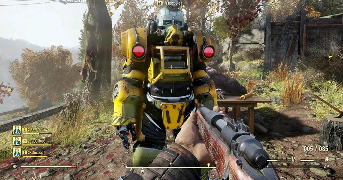 Fallout 76: Multiplayer exploration in post-nuclear Appalachia