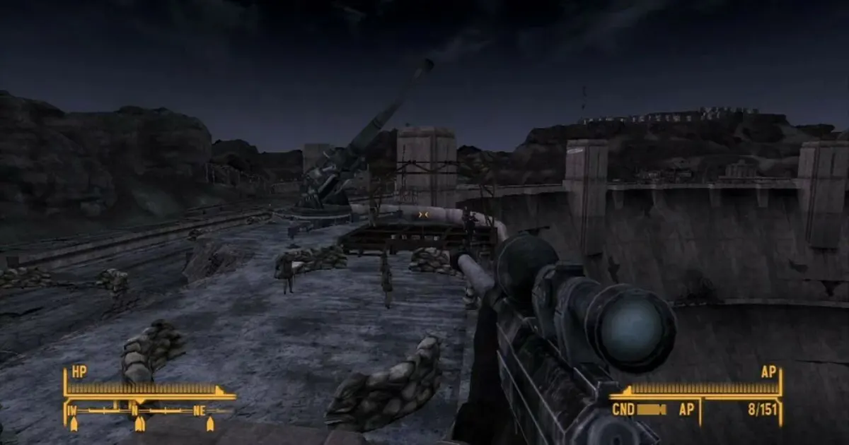 Fallout: New Vegas box art-Mojave desert and factions