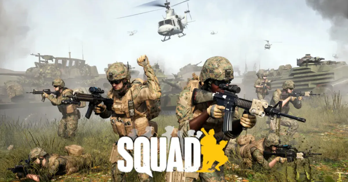 Squad gameplay focusing on teamwork and suppression mechanics