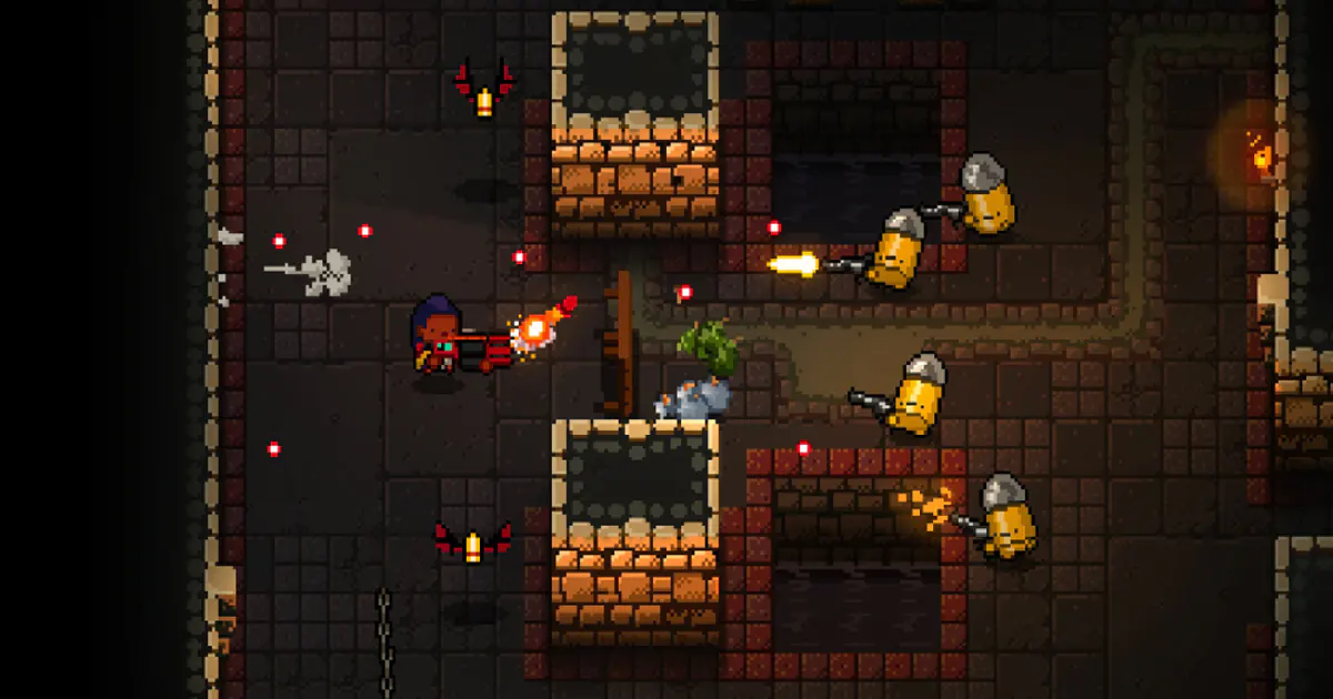 Enter the Gungeon - bullet hell и roguelike