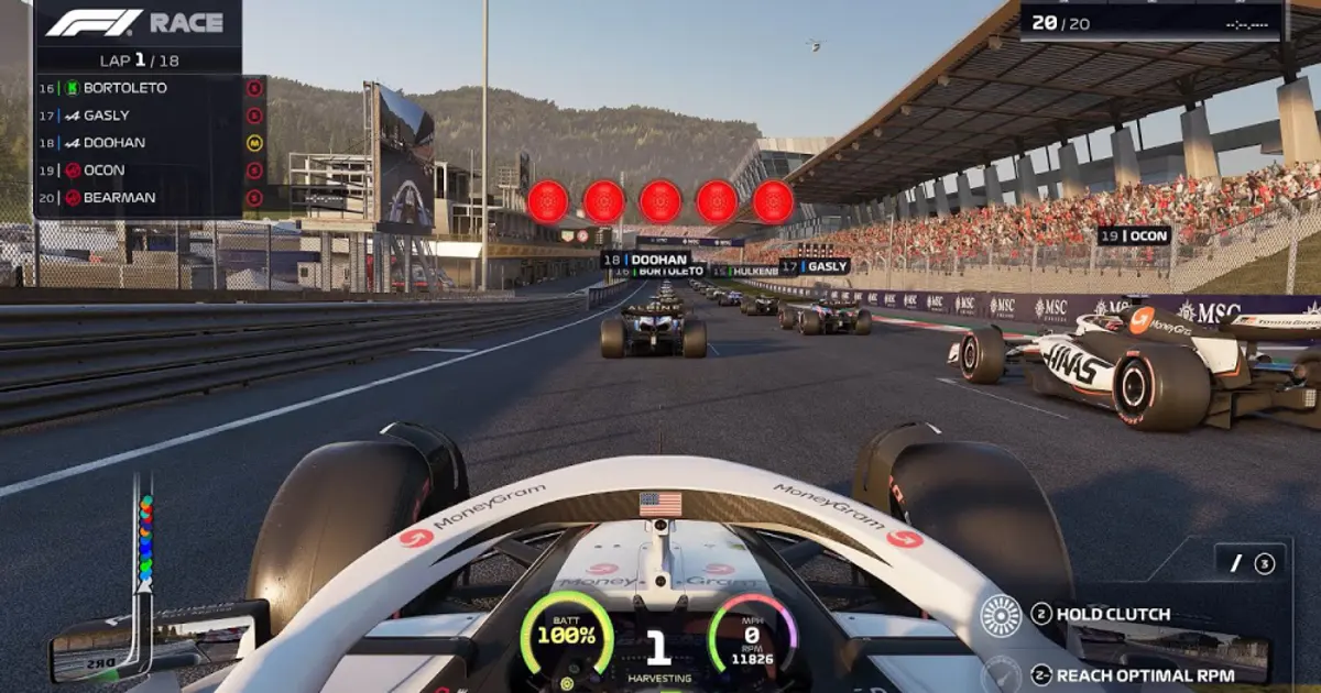 F1 25: Formula 1 racing with advanced path tracing graphics