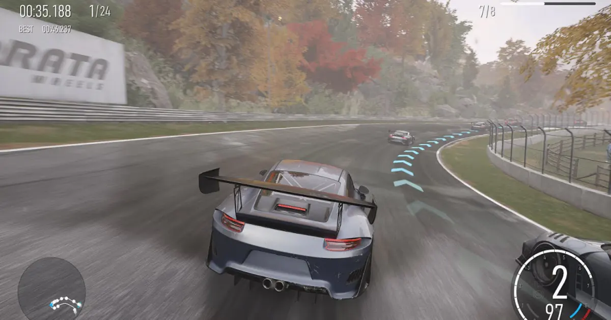 Forza Motorsport: Realistic race tracks and car models