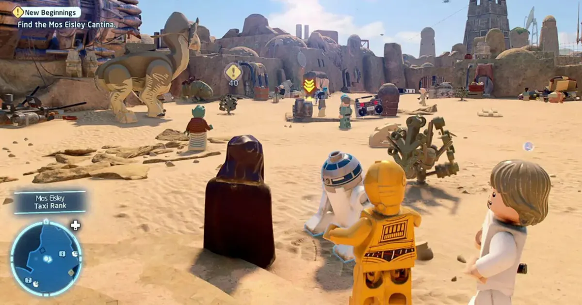 LEGO Star Wars: The Skywalker Saga split screen family co-op