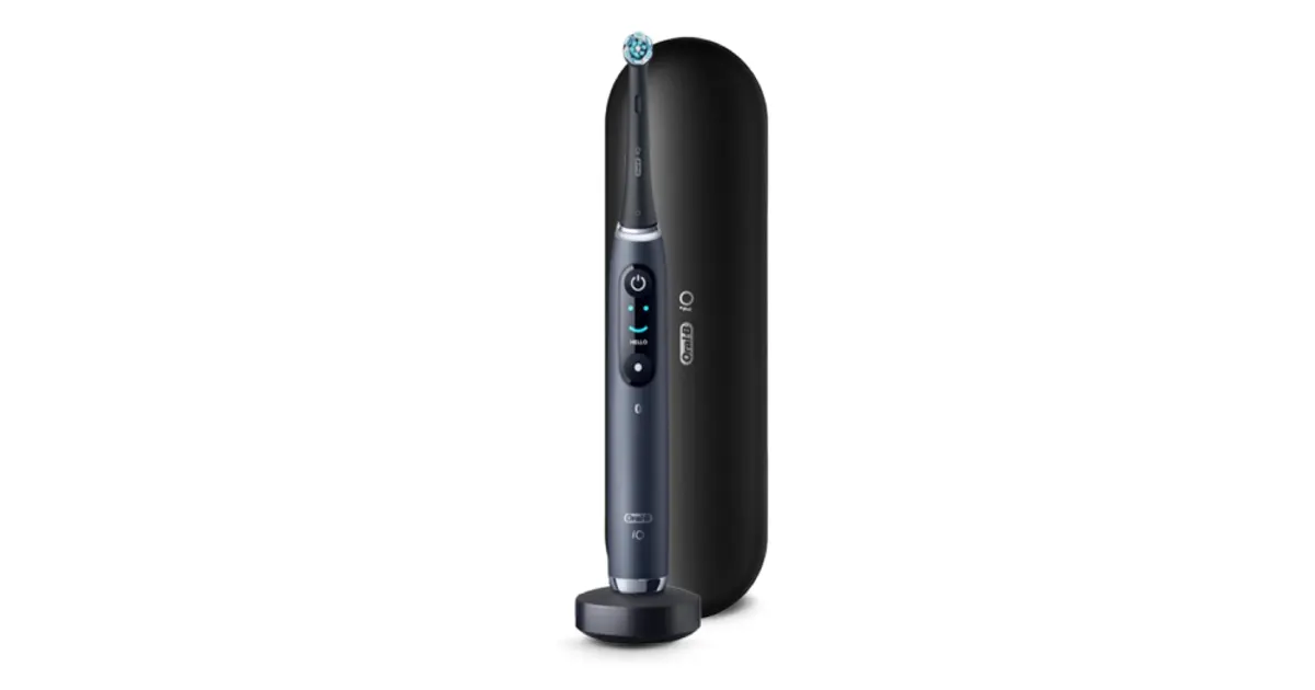 Oral-B iO Series 9 smart electric toothbrush with display and app