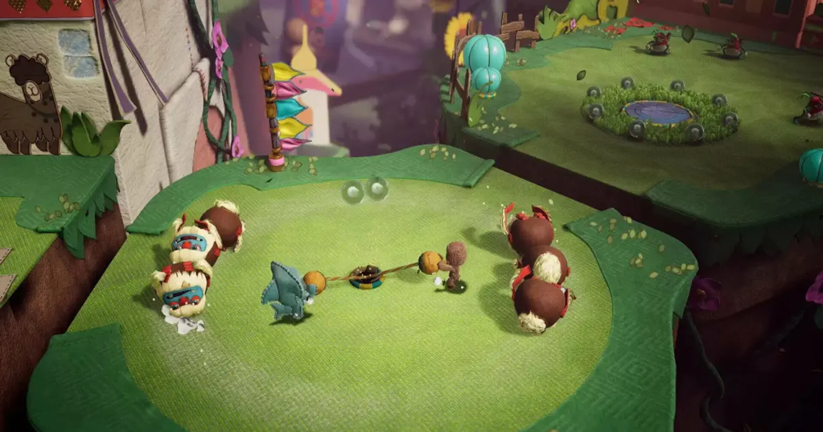 Sackboy: A Big Adventure 3D co-op platformer