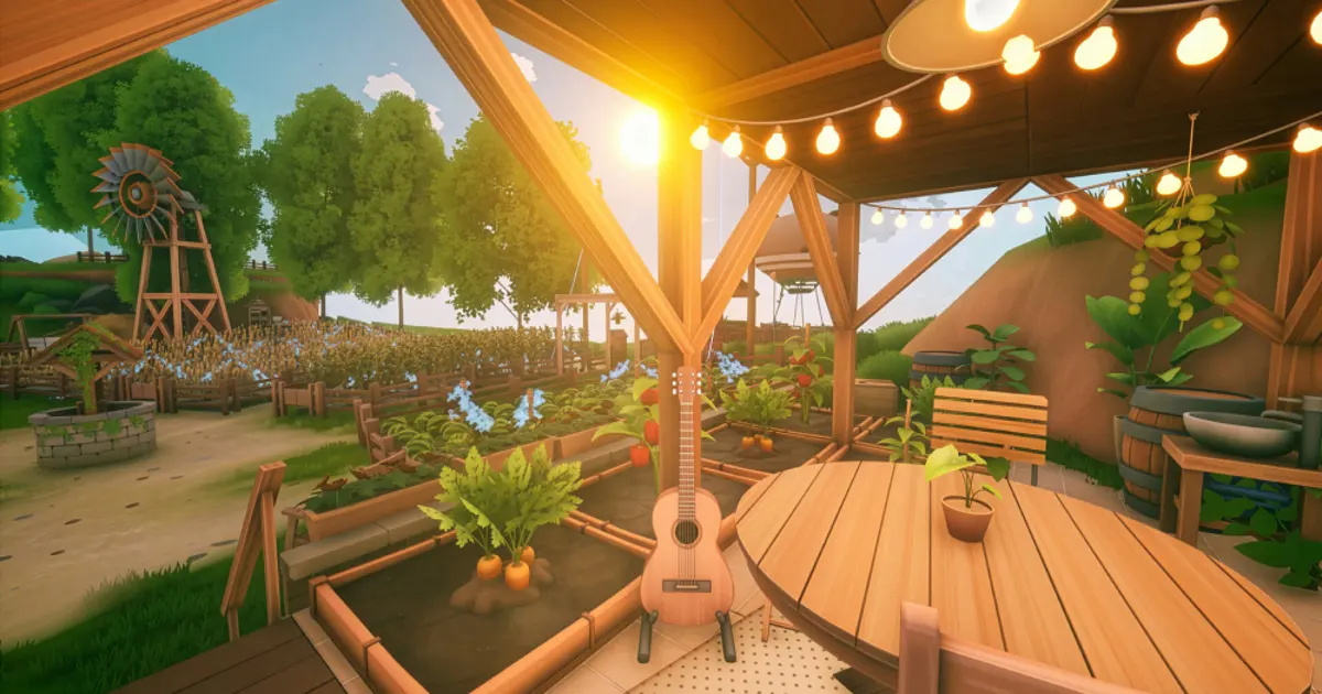 Solarpunk: peaceful survival and eco-friendly building