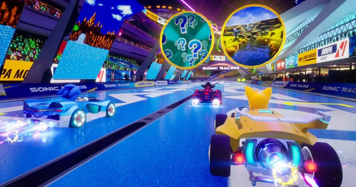 Sonic Racing: CrossWorlds: Colorful kart racing with Sonic characters
