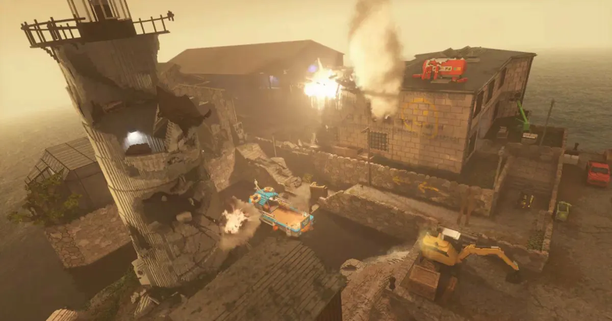 Teardown's voxel world with destructible environments