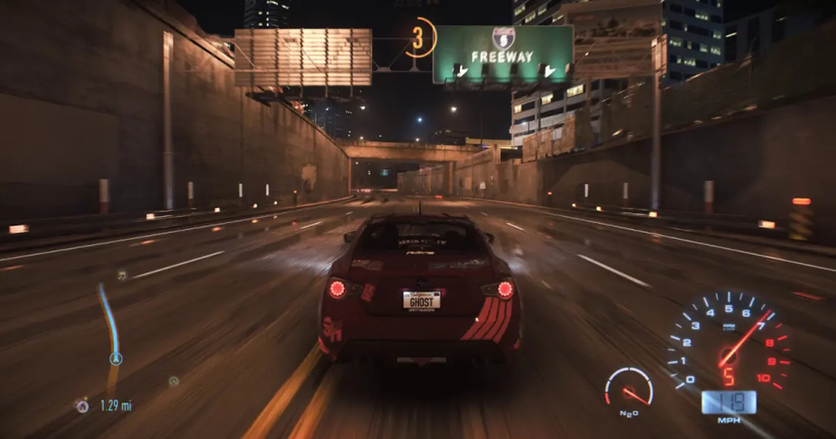 Screenshot from Need for Speed, 2015