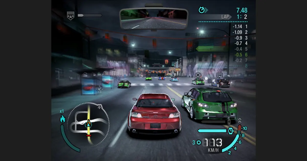Screenshot from Need for Speed: Carbon, 2006
